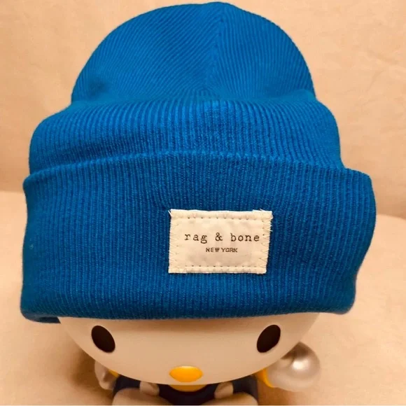 rag & bone | Accessories | New Rag Bone Blue Beanie | Poshmark display picture 2